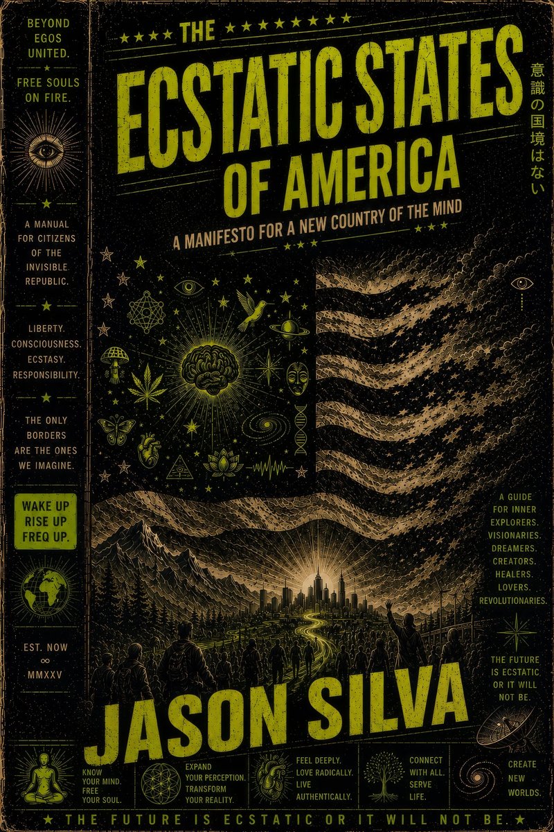 The Ecstatic States of America book cover