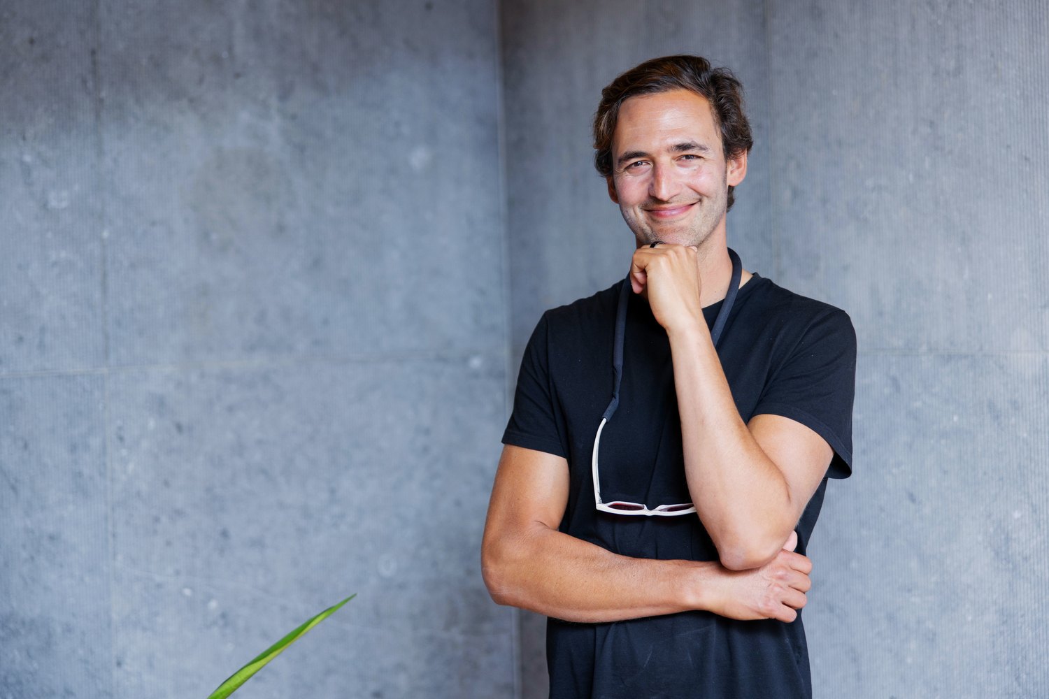 Portrait of Jason Silva in Amsterdam